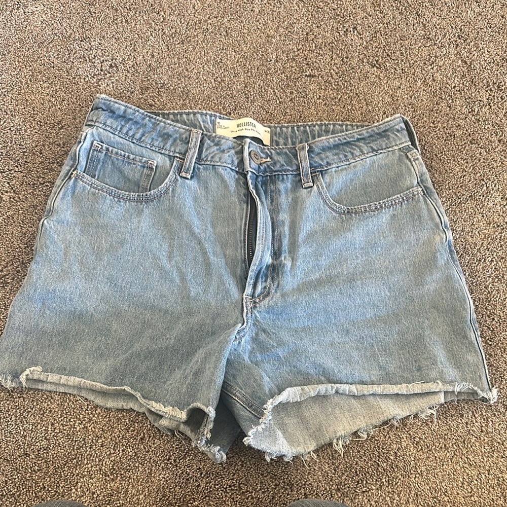 Blue Denim Women Shorts